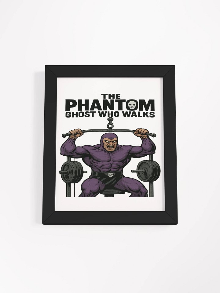 Ghost Who Walks Strength Framed Poster product image (1)