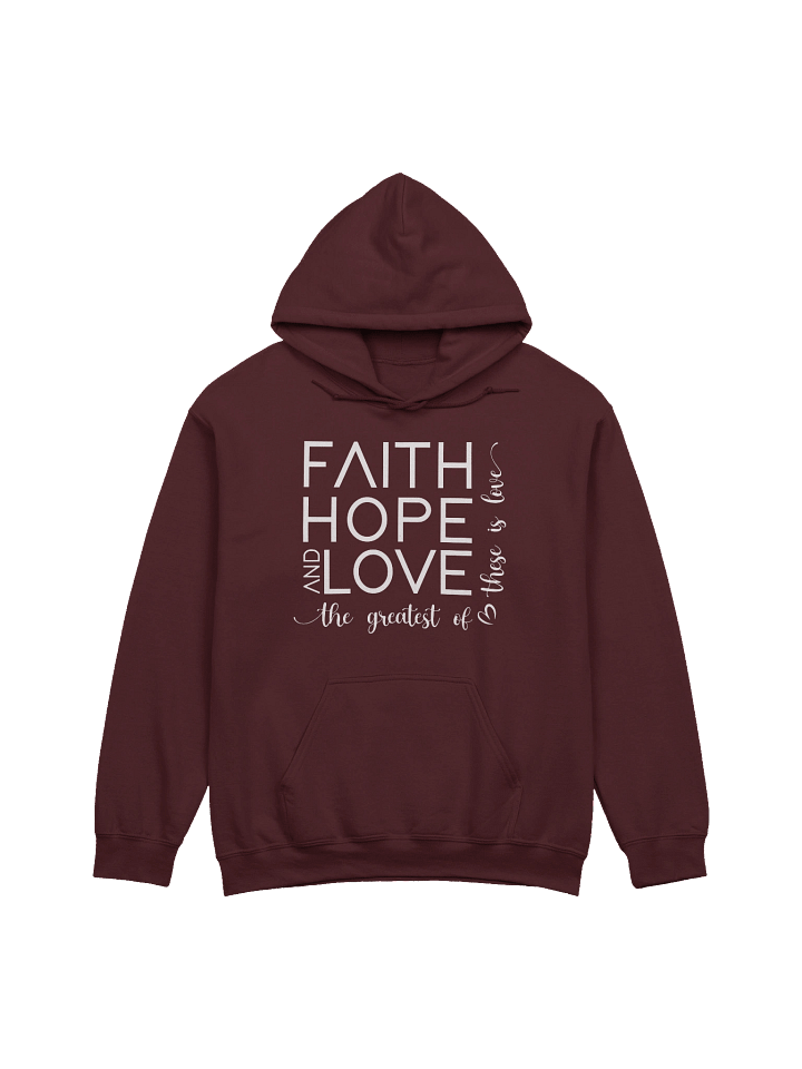 Faith, Hope & Love Hoodie product image (5)