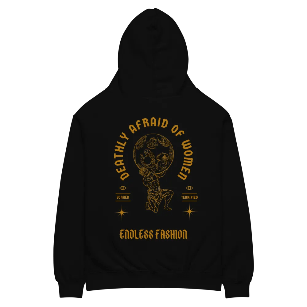 DEATHLY AFRAID - OVERSIZED HOODIE product image (2)