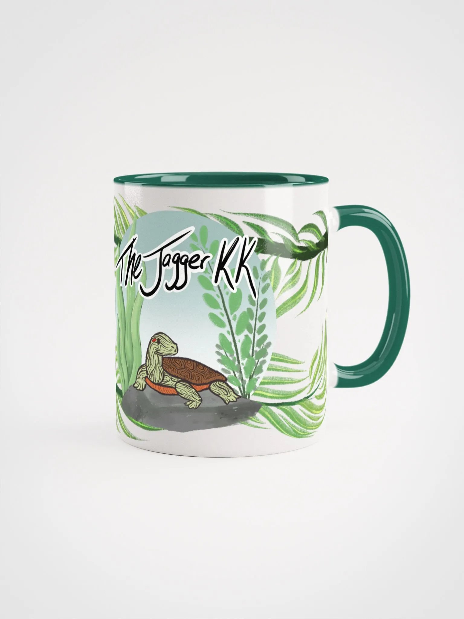 Seaweed Badge Mug ~ Aquarium Collection product image (1)