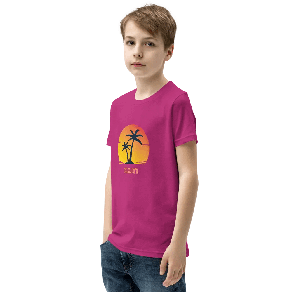 Haitian Sunset Youth T-Shirt product image (107)