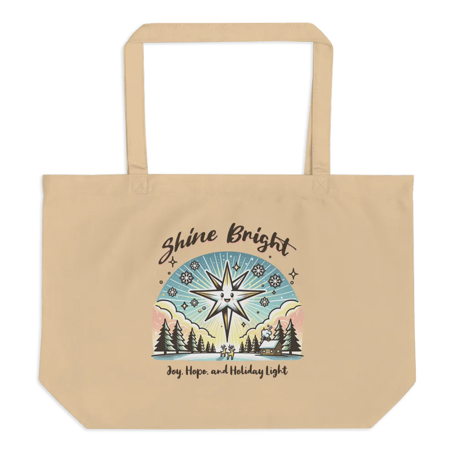 Shine Bright Econscious Organic Cotton Tote product image (1)