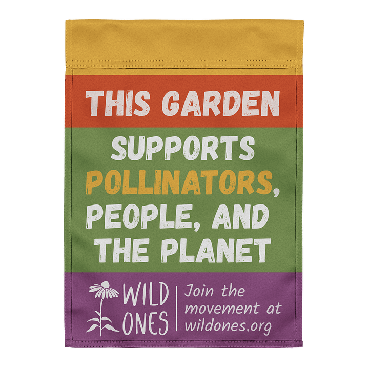 Pollinators, People, and the Planet (Garden Flag) product image (2)