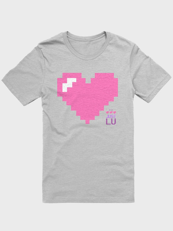 Pixel Heart Supersoft T-Shirt product image (6)