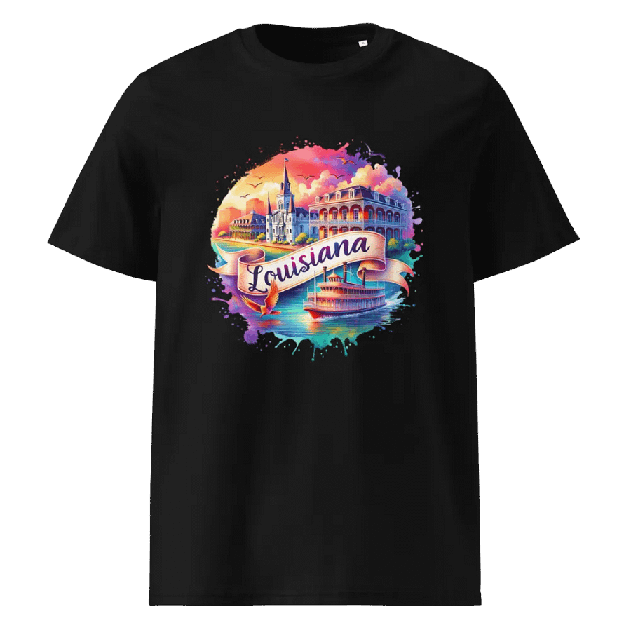 Louisiana Retro Tshirt product image (1)