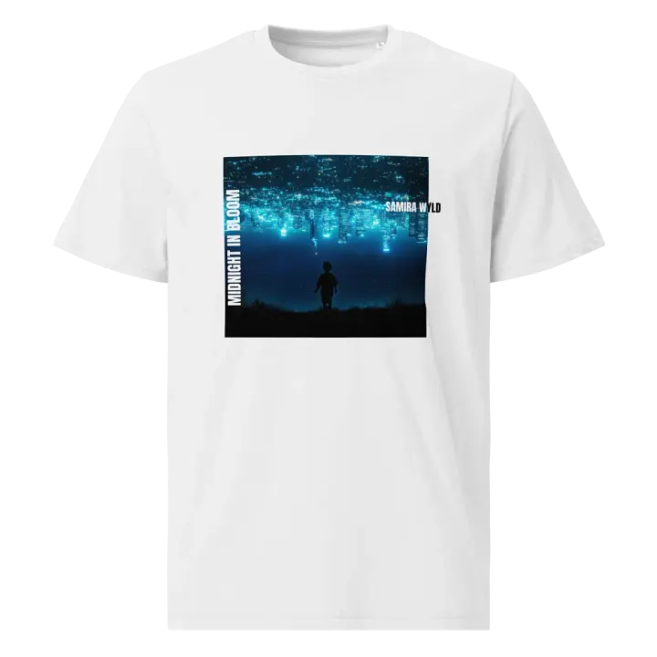 MIDNIGHT IN BLOOM (UNISEX) ORGANIC COTTON (3 colours) product image (2)
