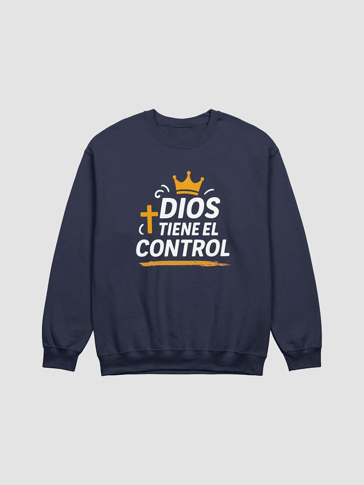 Sudadera Unisex Cuello Redondo | Dios tiene el Control product image (21)