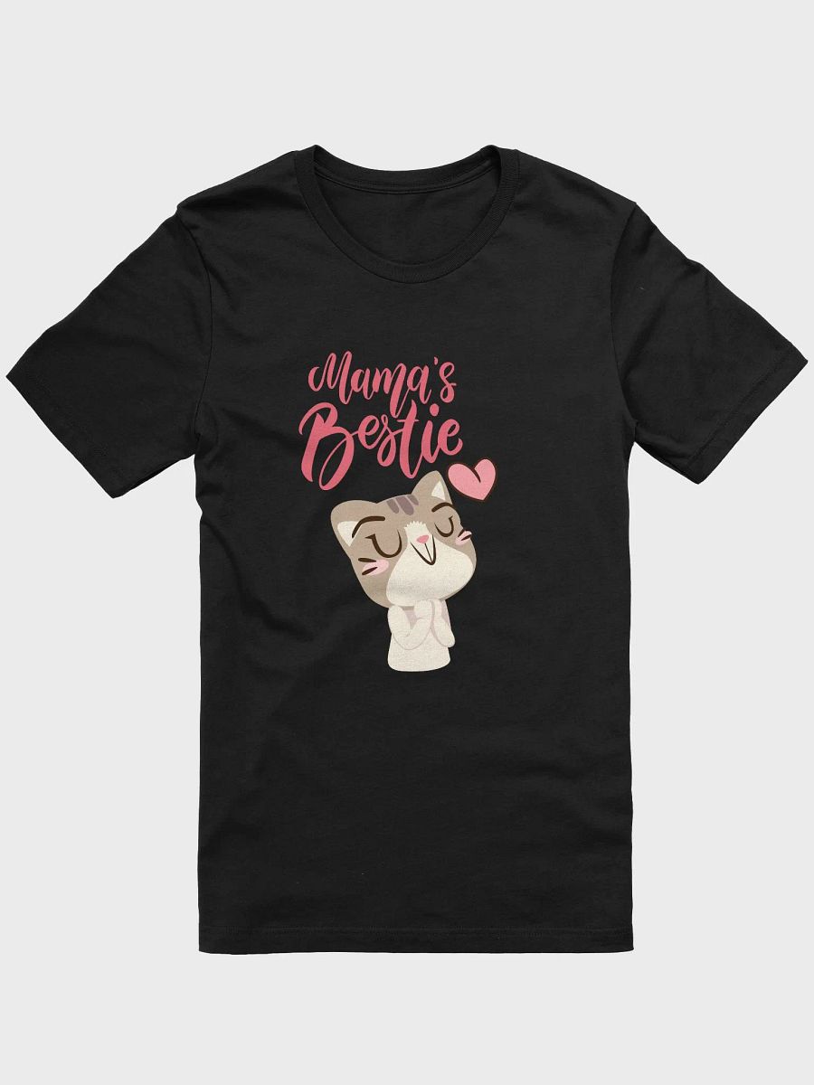 Mama's Bestie Cat Love T-Shirt product image (3)