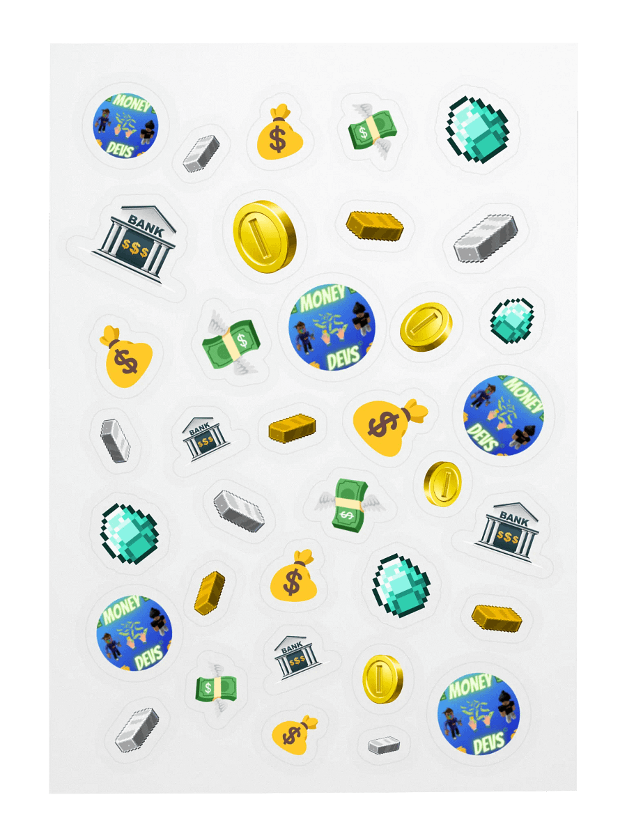 Wealthy Elements Sticker Sheet product image (3)