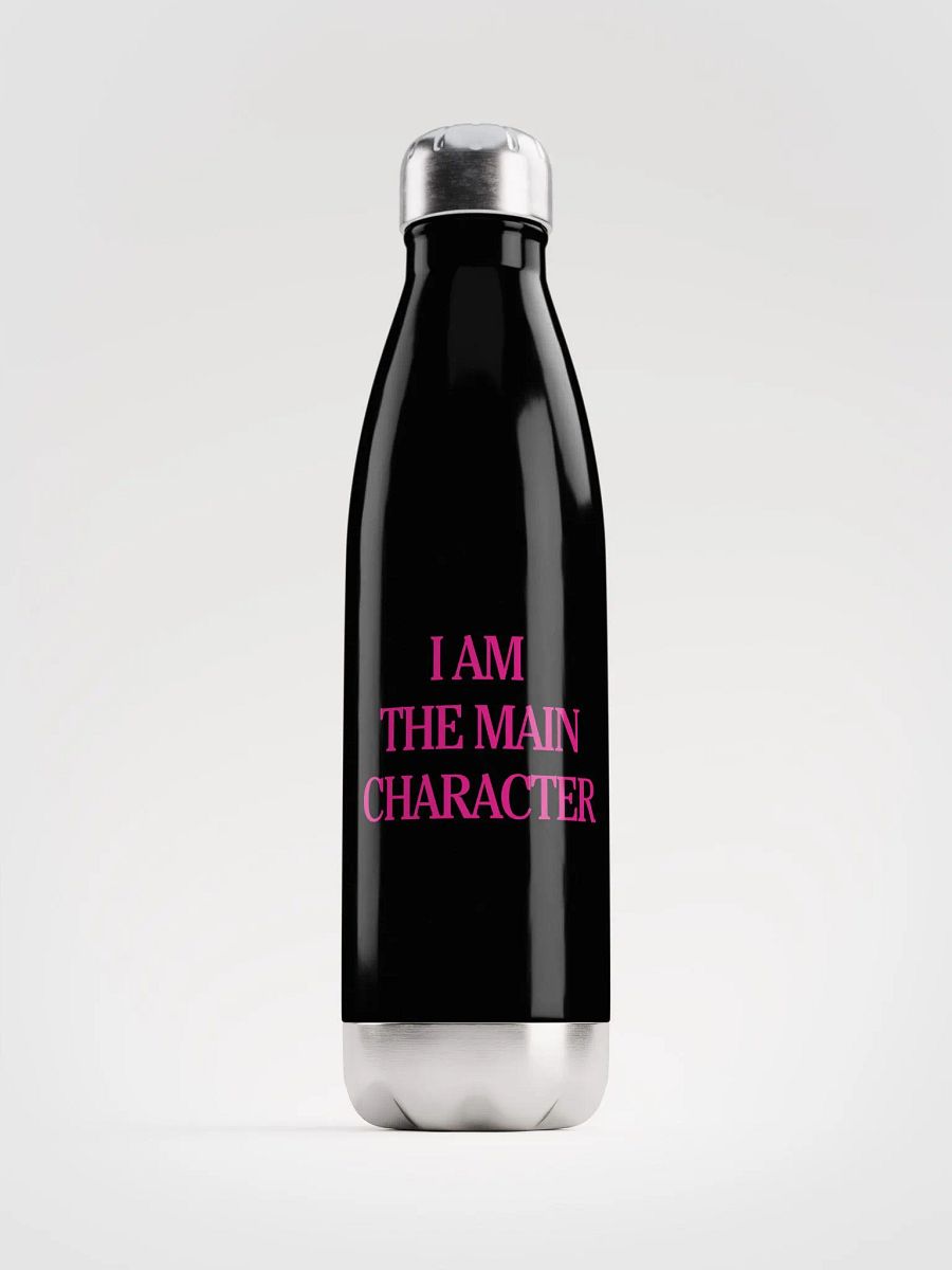 I AM THE MAIN CHARACTER Stainless Steel Water Bottle product image (1)