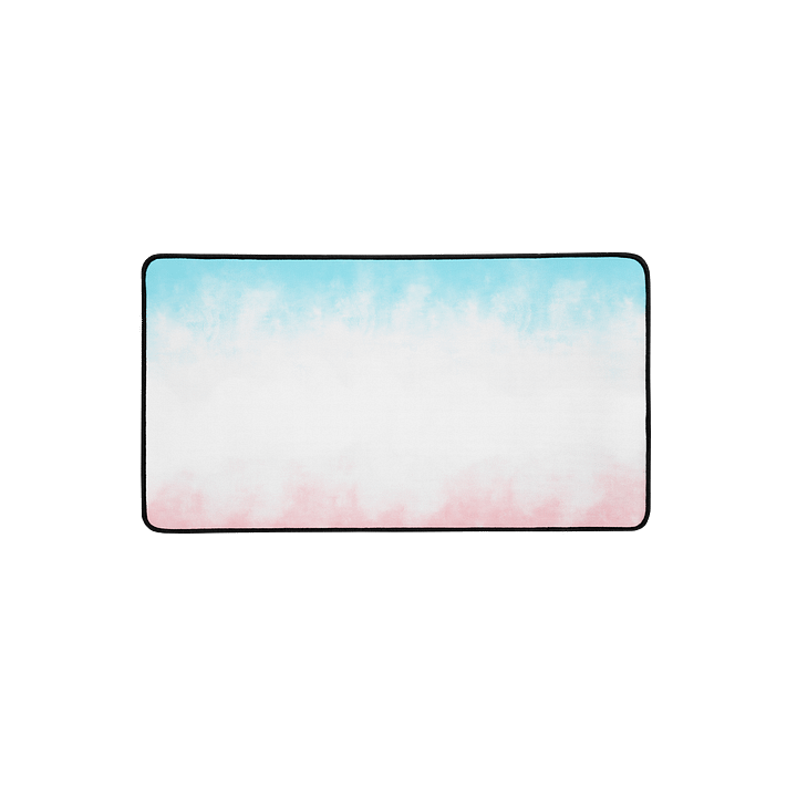 Cloud Stripe Desk Mat product image (2)