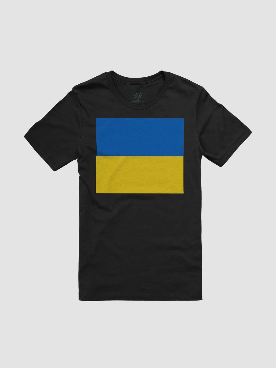 Graphic Grove Patriotic Ukrainian Flag Unisex Cotton T-Shirt product image (3)