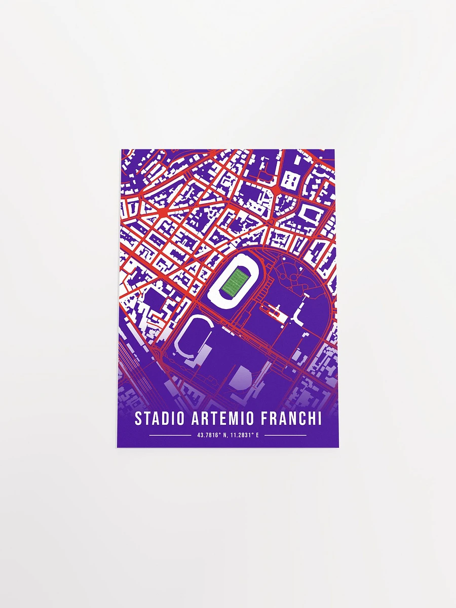 Stadio Artemio Franchi Map Design Poster product image (17)