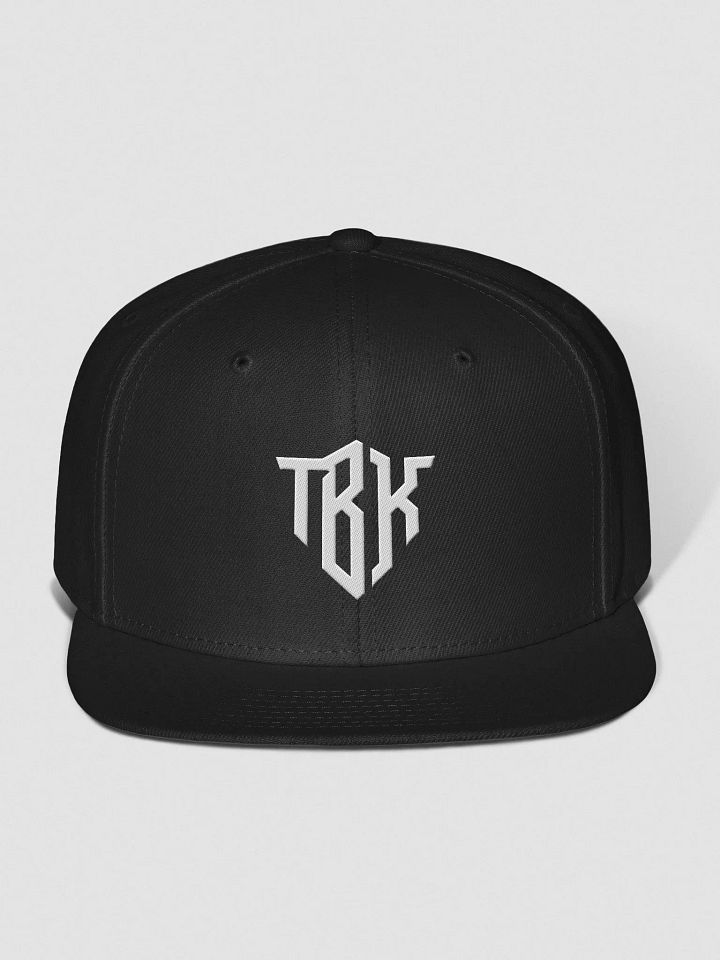 White Logo Wool Snapback product image (1)