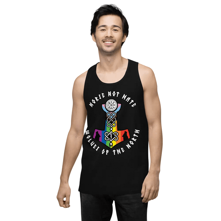 Wolves of the North Kindred - Norse Not Hate - Tank Top product image (2)