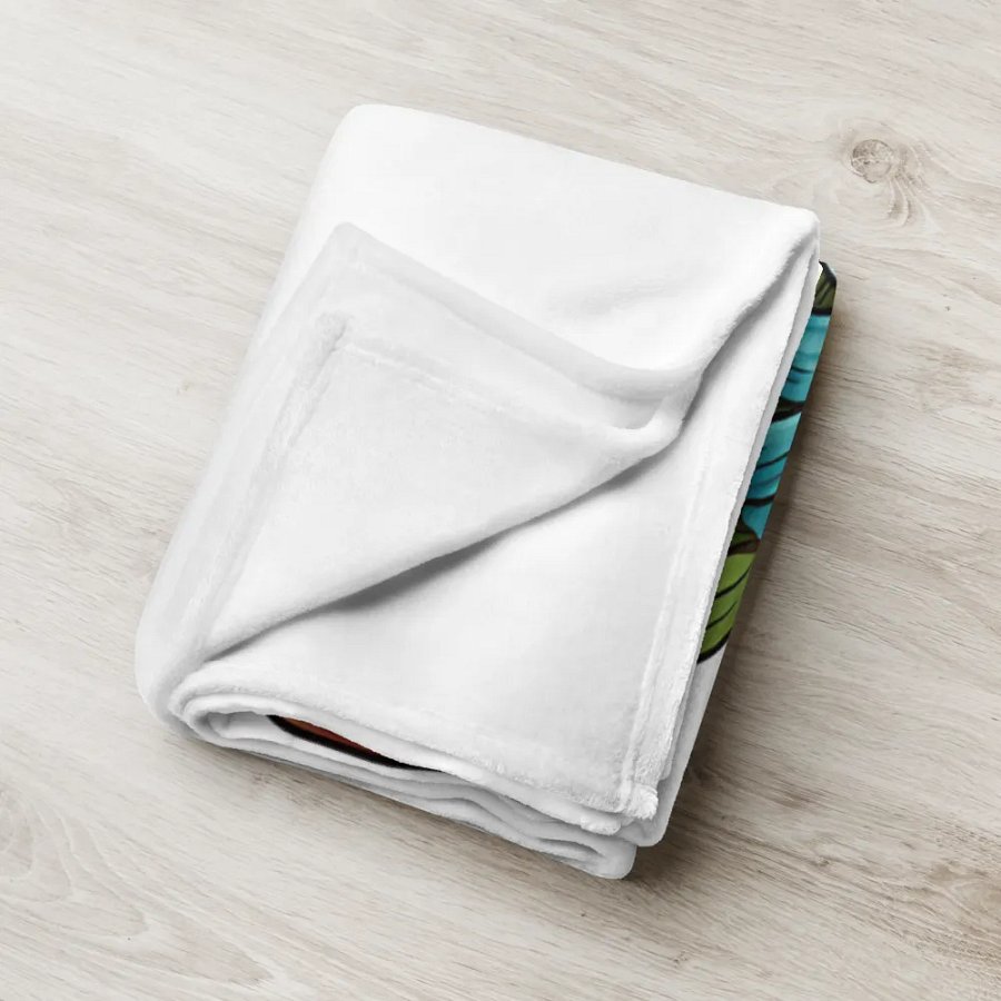 Colorful Cross and Floral Throw Blanket product image (18)