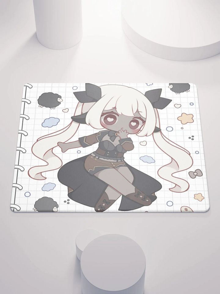 Chibi Lila Doodle Gamer Mouse Pad product image (2)