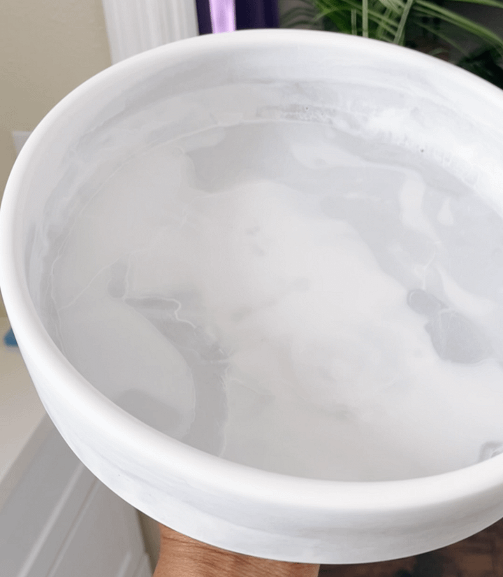 Marble Ceramic Bowl | Modern Home Décor Accent product image (1)