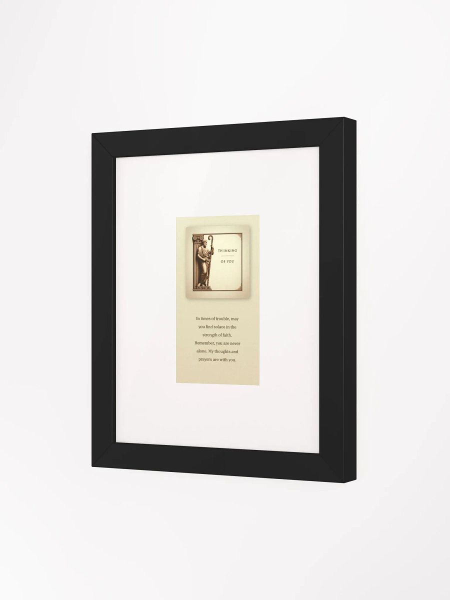 Solace in Faith Framed Poster product image (34)