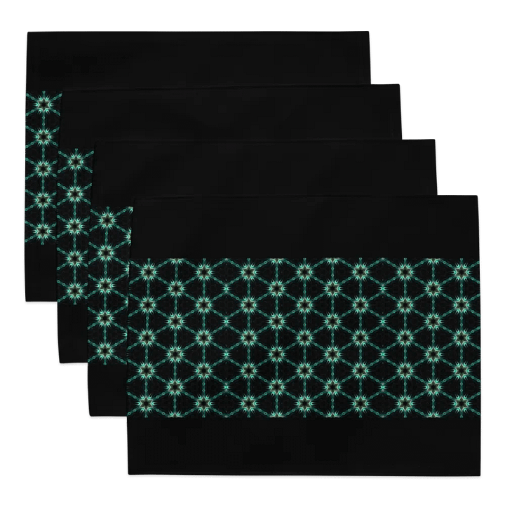 Midnight Oasis Hexagon Placemat Set (4) product image (1)