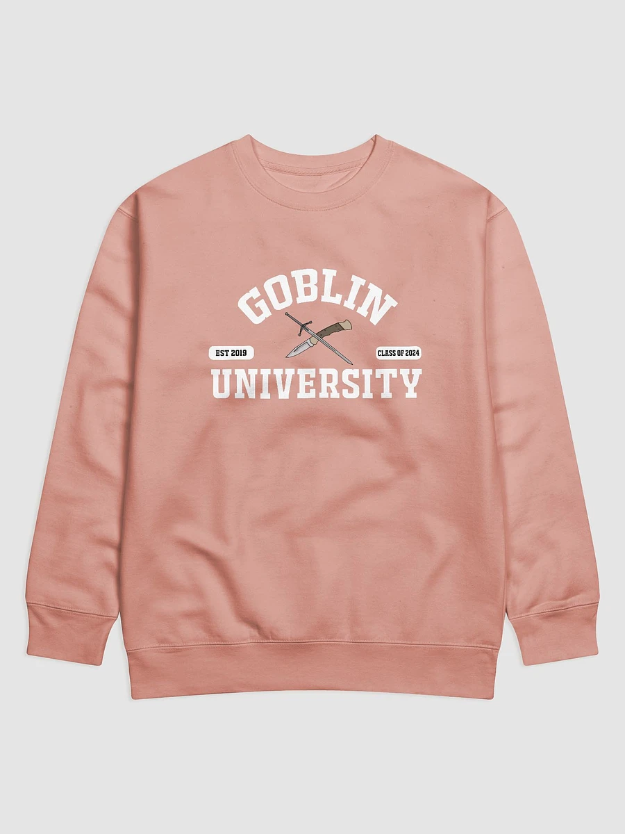 Goblin University Longsleeve Sweatshirt White product image (14)