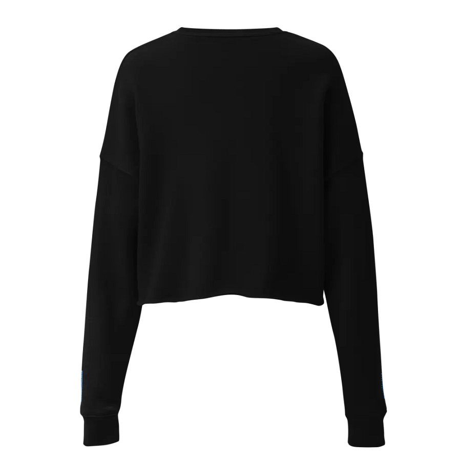 Hiragana! Nezuyaki Fleece Crop Top (Blue) product image (4)
