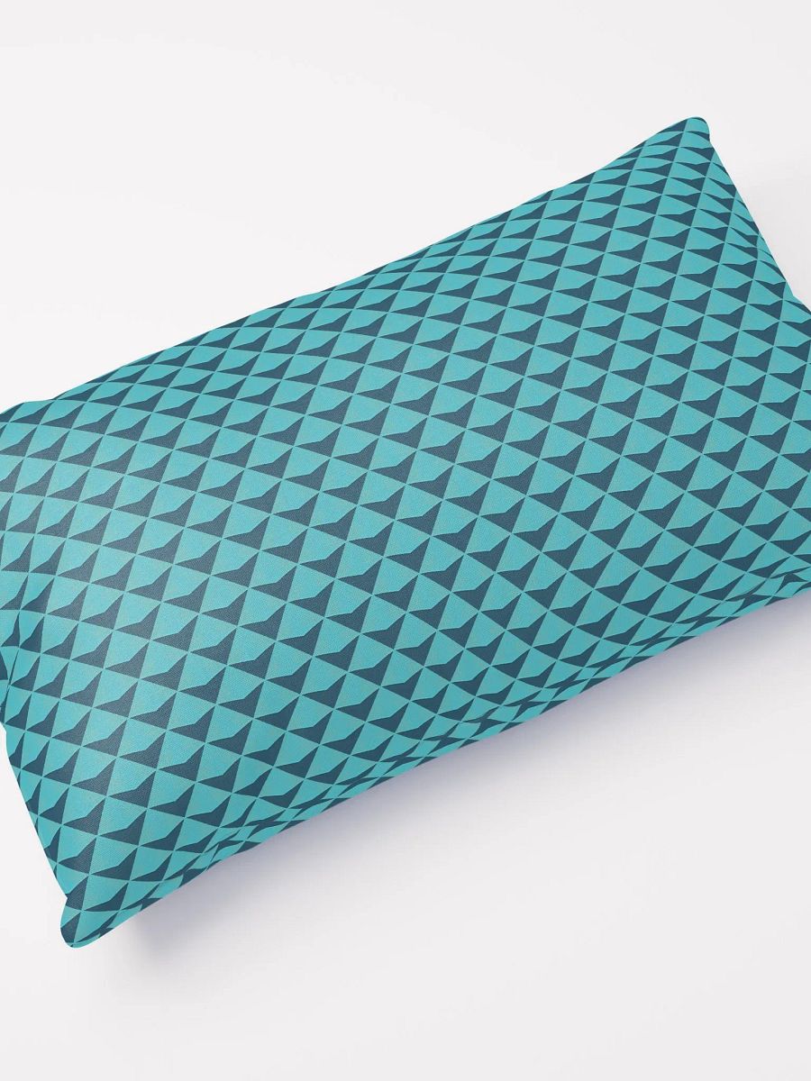 Geometric Waves Throw Pillow product image (2)
