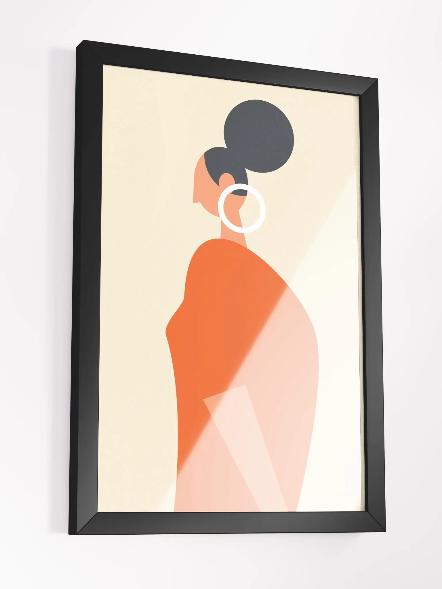 Eco-Friendly Ayous Wood Framed Matte Poster product image (16)