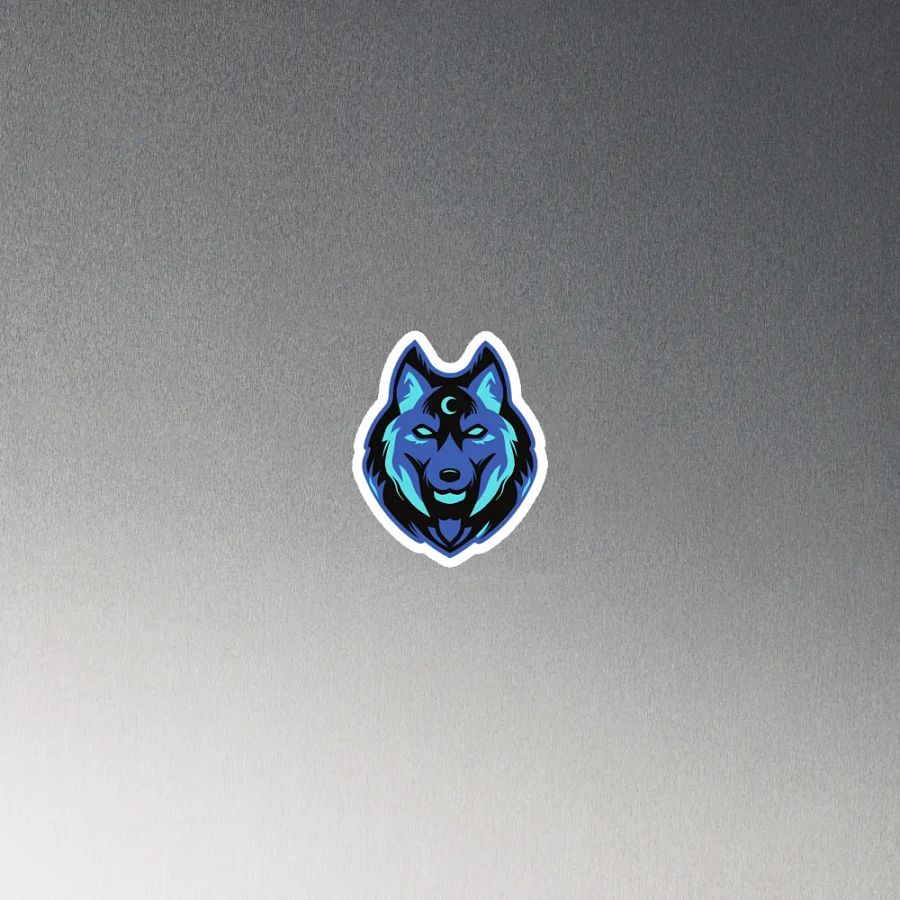 Wolf Die-Cut Magnets product image (4)