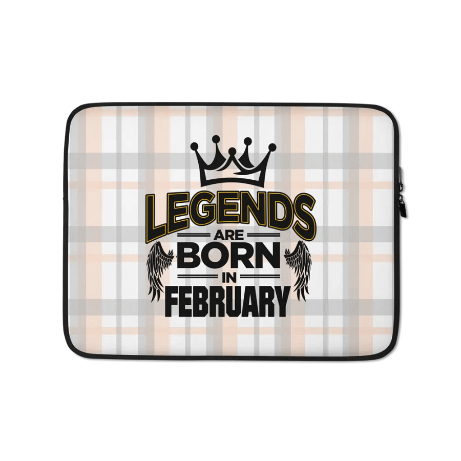February Legends Laptop Sleeve product image (1)