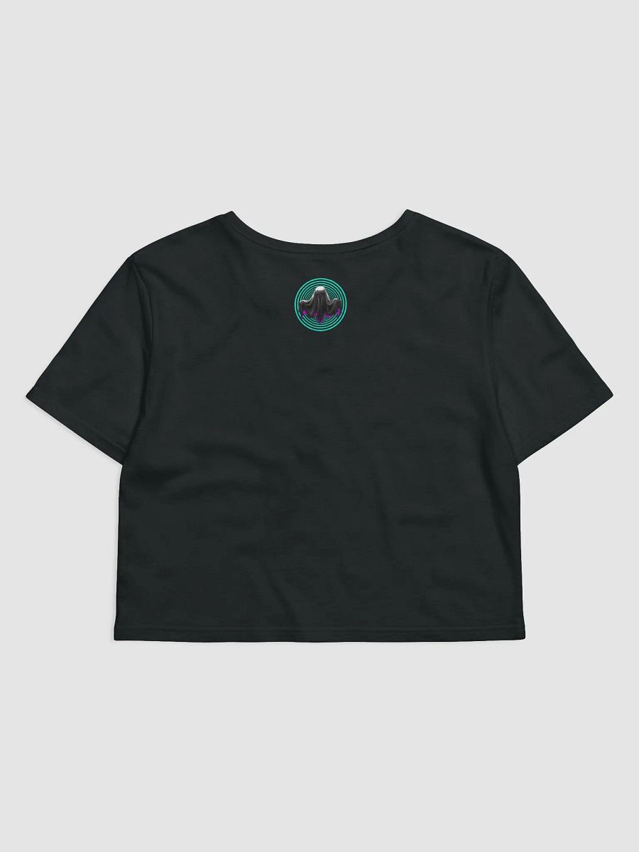(More Sizes) Gradient Rib Crop - Black product image (2)