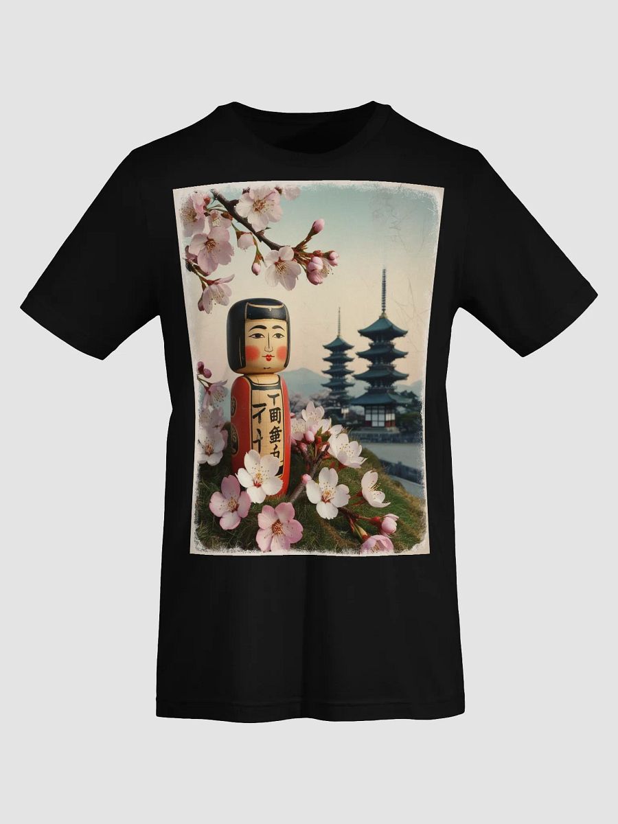 Tranquil Kokeshi Blossom T-Shirt product image (10)