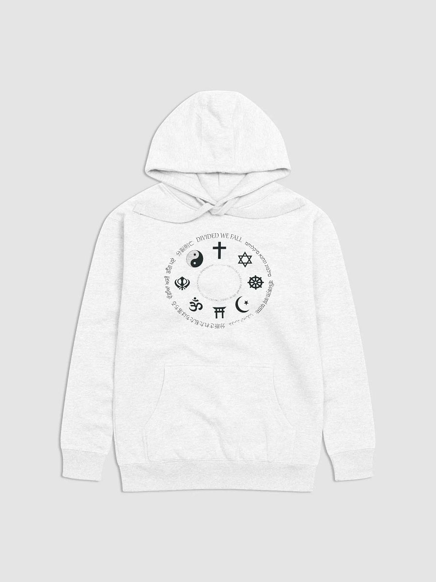 Divided We Fall - Religion - Cotton Heritage Unisex Premium Hoodie product image (2)