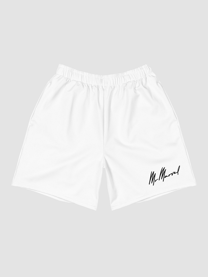 MrMarvel Signature White Shorts product image (1)