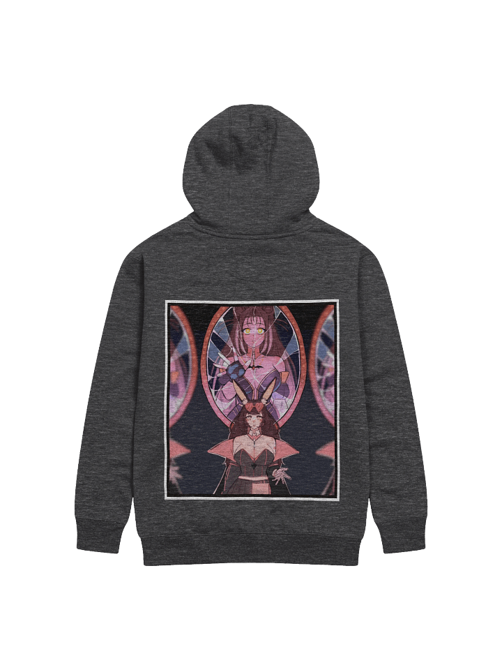 ~Pink~ Broken Looking Glass Art Hoodie product image (4)