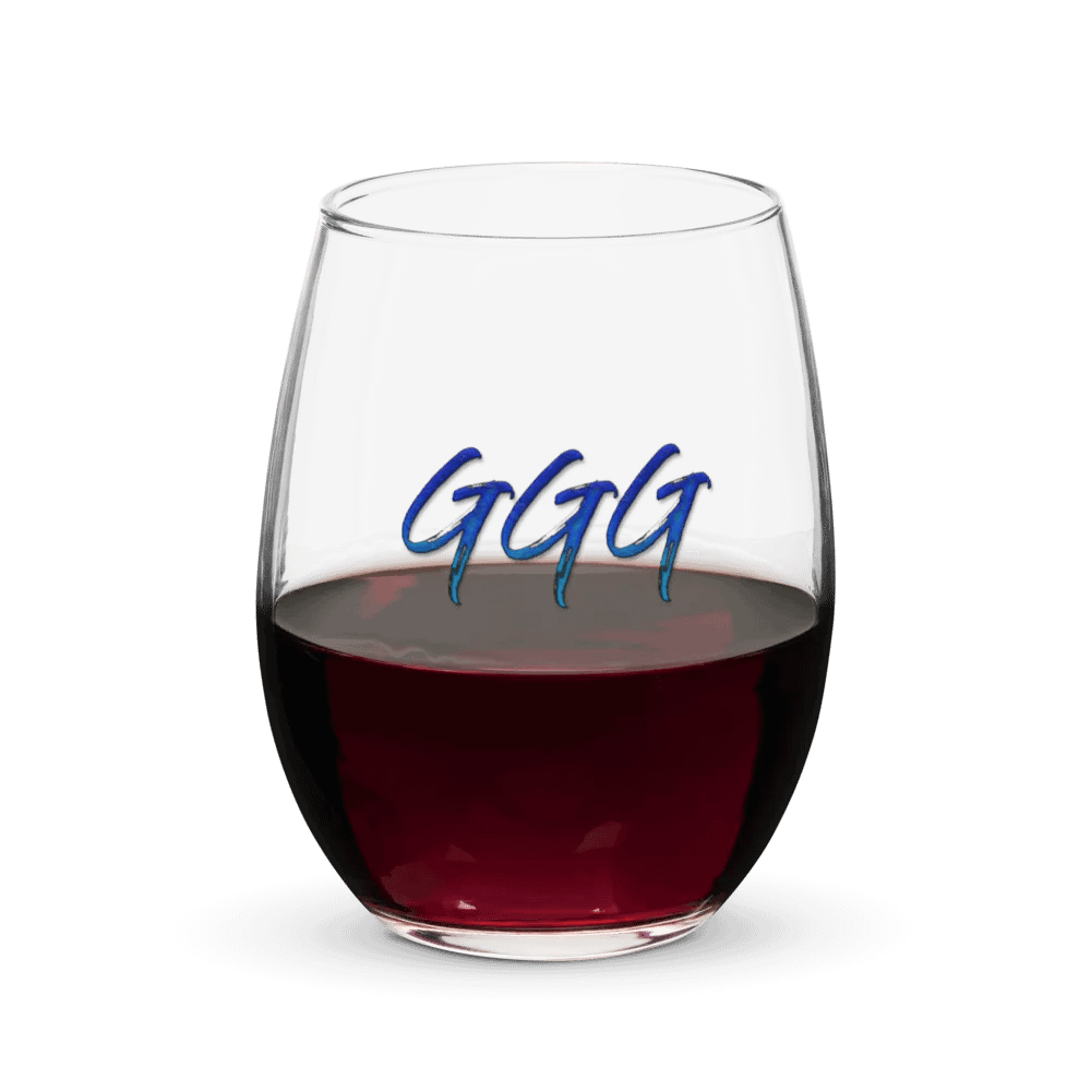GGG Logo Wine Glass product image (5)