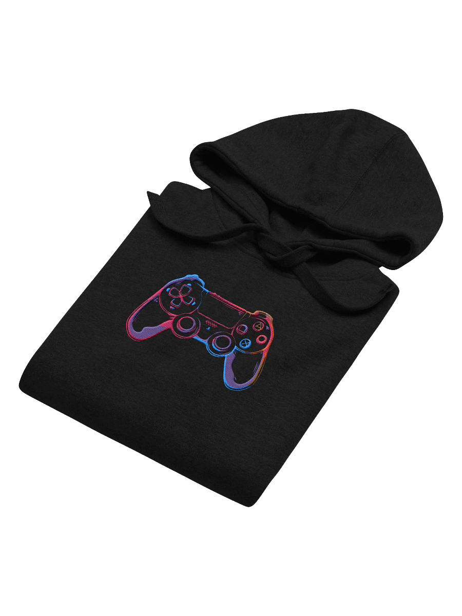 Neon Controller Center Embroidered Hoodie product image (4)