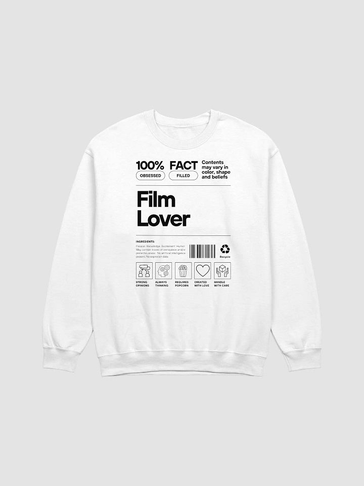 Film Lover Crewneck [Dark Text] product image (1)
