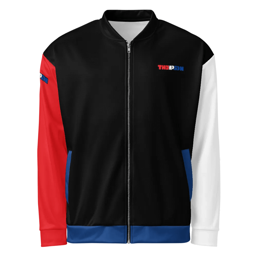 Patriotic All-Over Print Bomber Jacket product image (1)