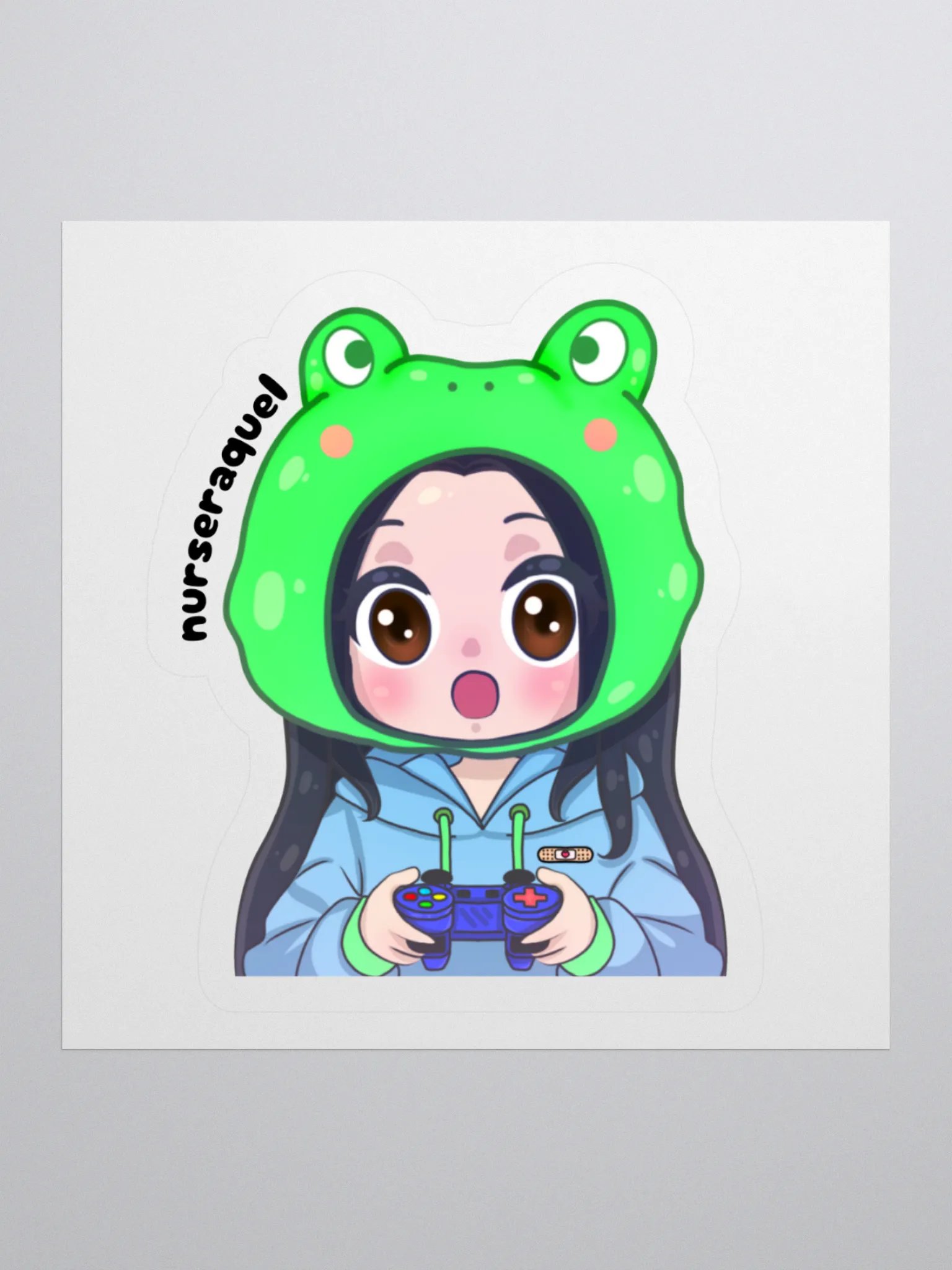 nursefroggy sticker product image (1)