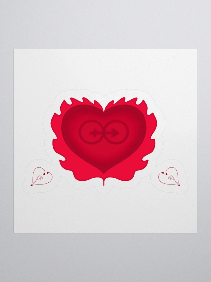 Eternal Love Kiss Cut Stickers product image (1)