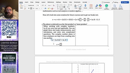  Complex Set vs Real Number Set