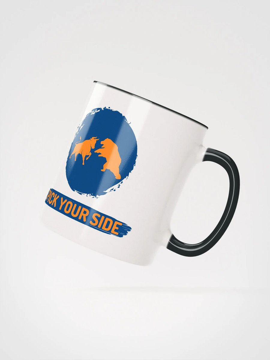 StatOasis Badge + Bull Bear Pick Your Side Mug product image (3)