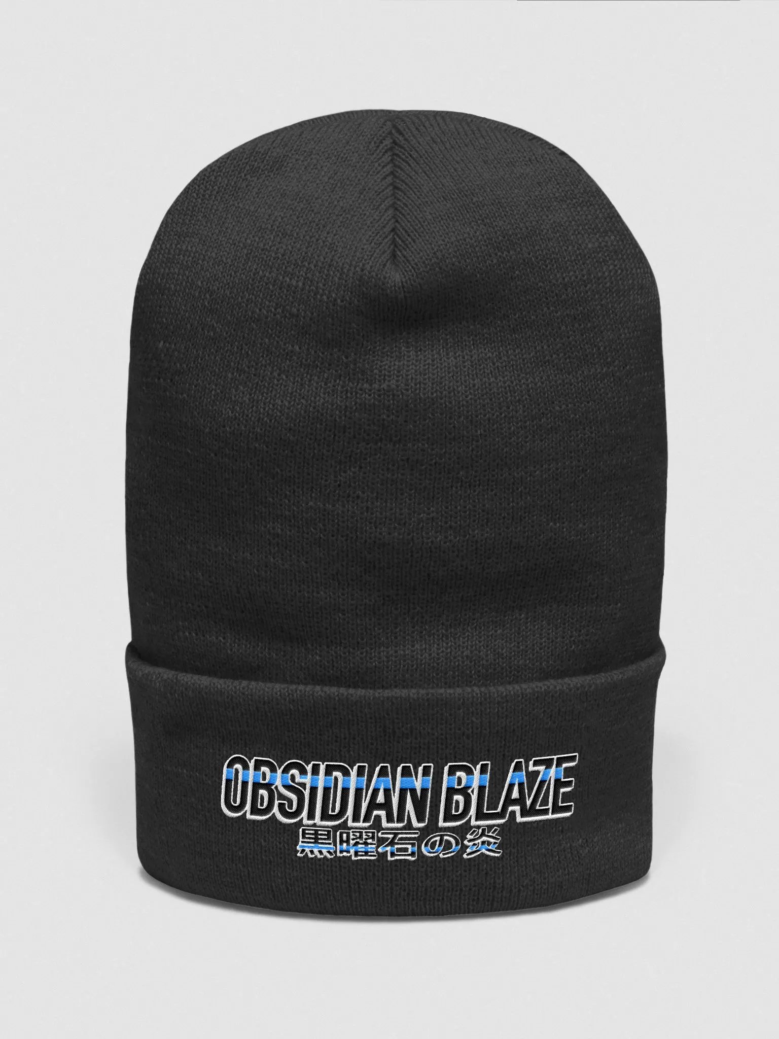 Obsidian Blaze Logo Beanie product image (1)