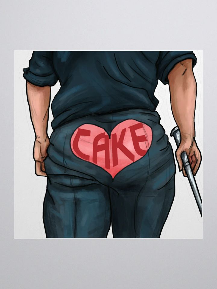 Geralt Cake Sticker product image (3)