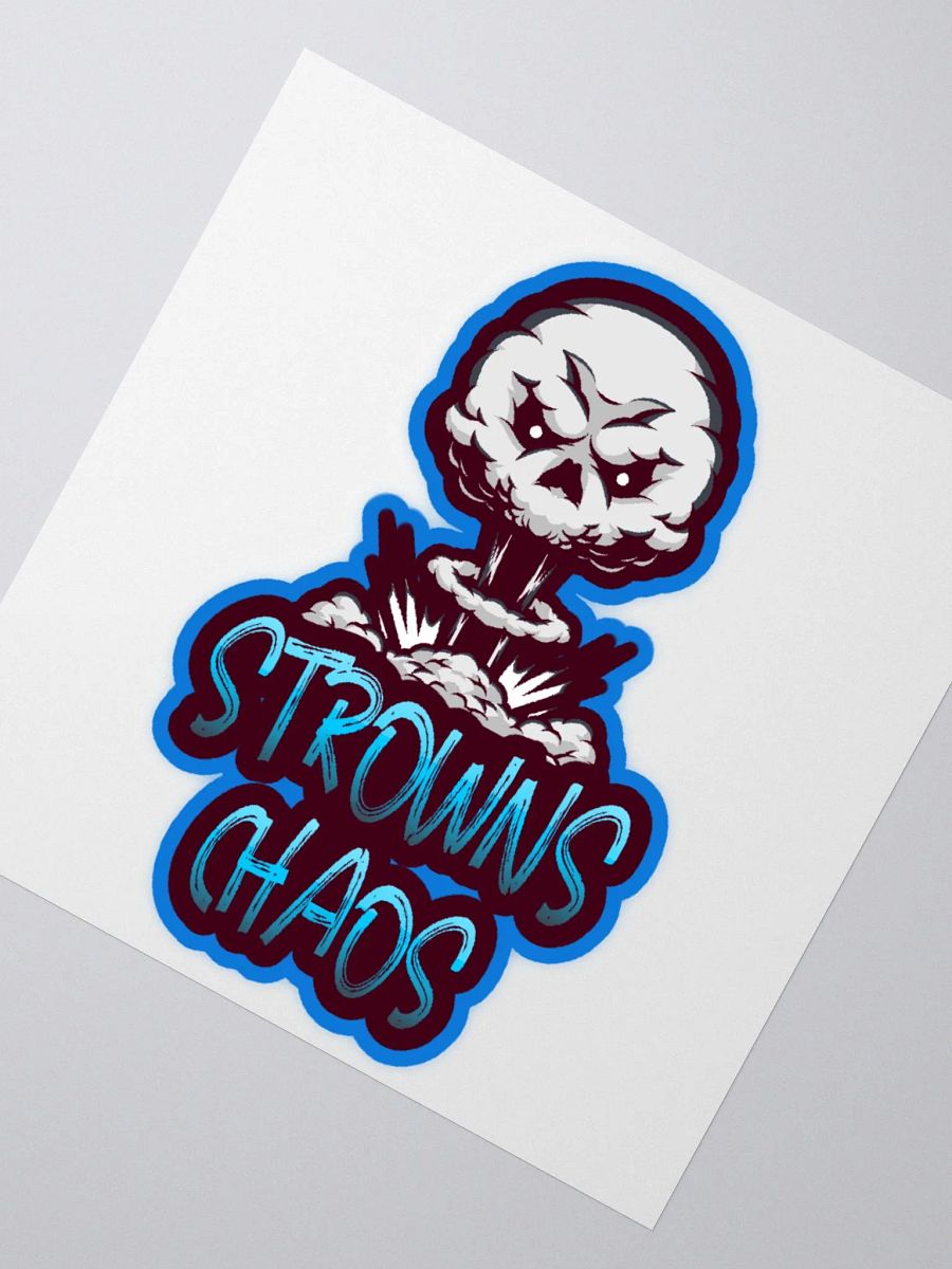 STROWNS CHAOS STICKER product image (4)