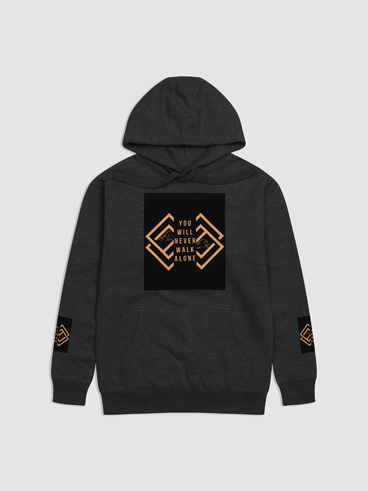 You Will Never Walk Alone Cotton Heritage Unisex Premium Hoodie product image (2)