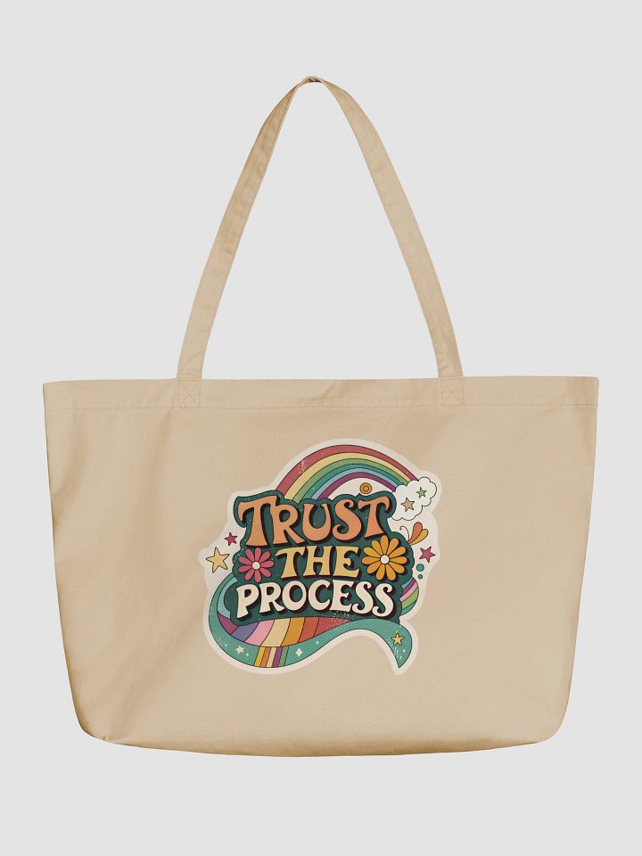 Groovy Trust The Process Tote product image (2)
