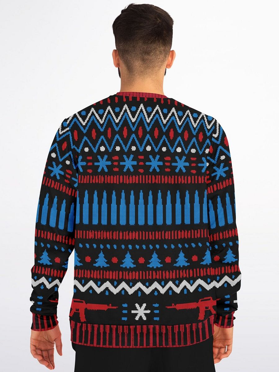 Christmas Winter Wonderland Ammo Unisex Sweatshirt | Shooting Holiday Sweater | Outdoor Enthusiast Gift | Cozy Festive Outfit product image (4)