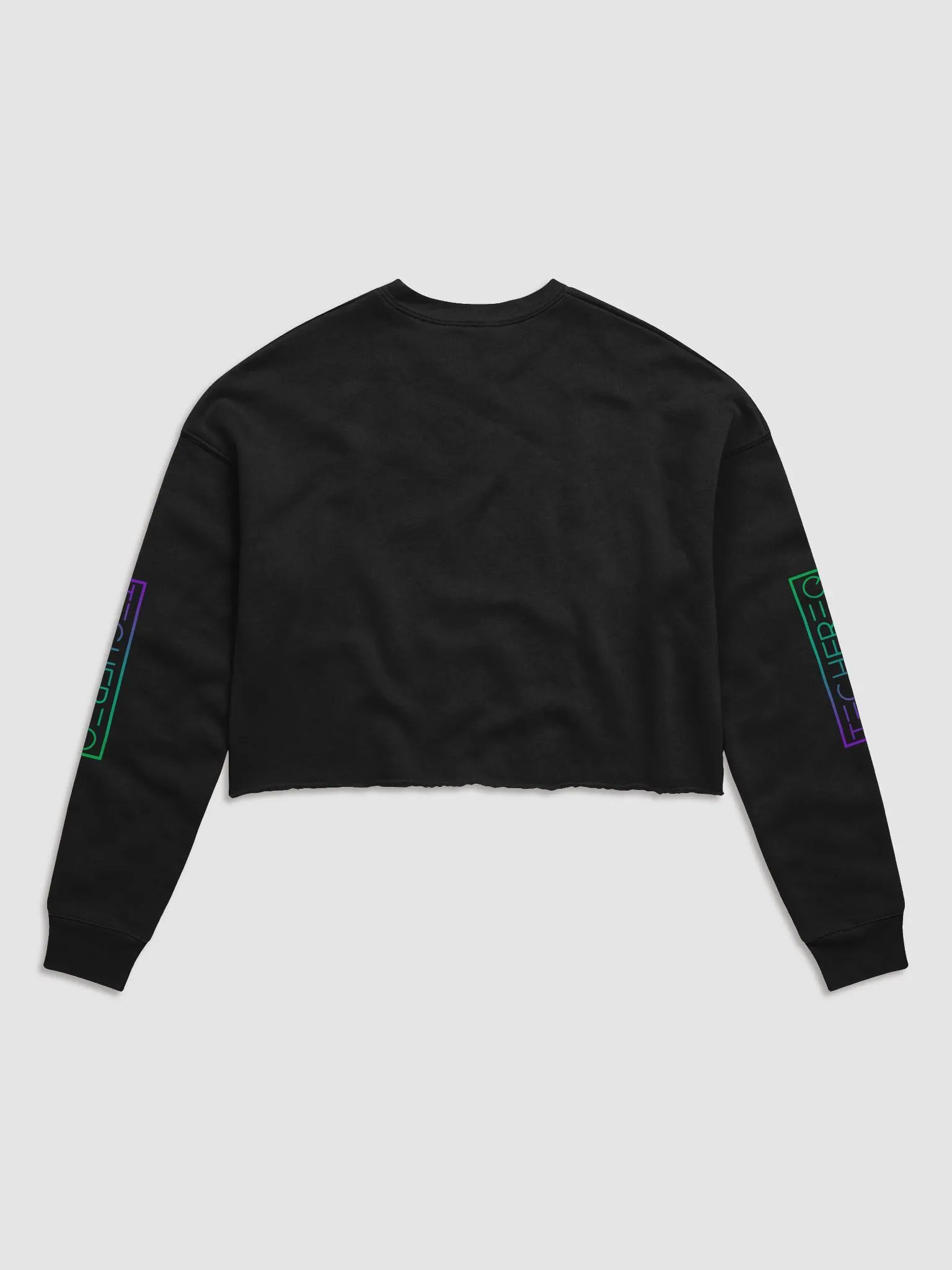 TechFreq Logo Women's Fleece Crop Sweatshirt product image (6)